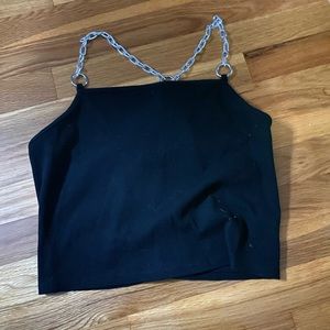 chain strapped tank